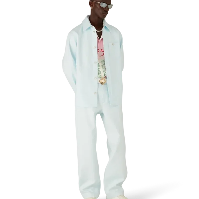 Arbeitshose aus Baumwolle mit Monogramm Arbeitshose aus Baumwolle mit Monogramm