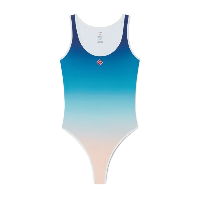 Badeanzug mit Farbverlauf