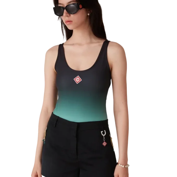 Badeanzug mit Farbverlauf