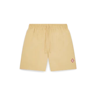 Baumwoll-Shorts aus Monogram-Jacquard