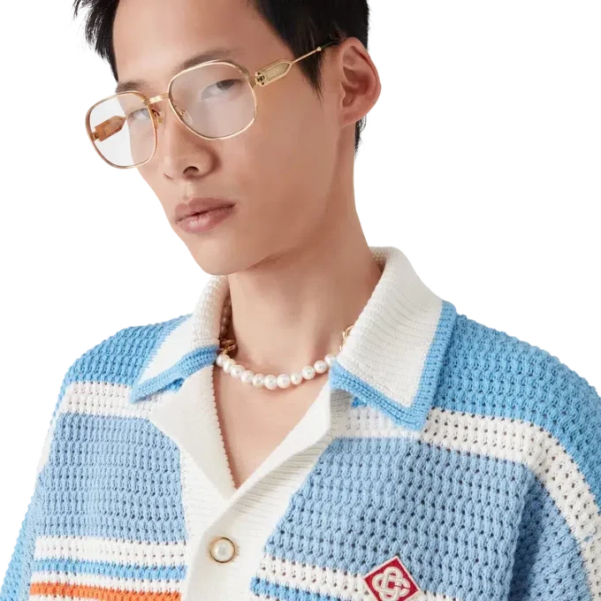 Baumwoll-Tennis-Shorts mit kurzen Ärmeln