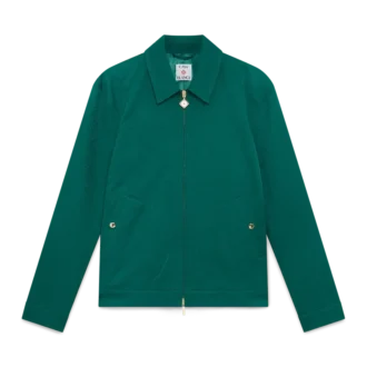 Baumwolljacke mit Monogramm-Jacquard