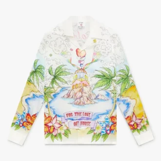 Better Days Langarm-Seidenhemd