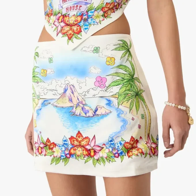 Better Days Seidensatin-Minirock Better Days Seidensatin-Minirock