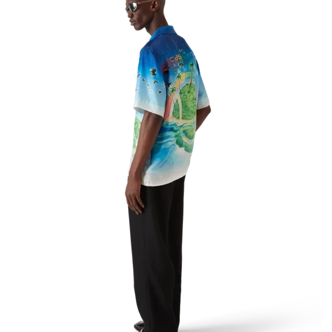 Beyond Destiny Kurzarm-Seidenhemd Beyond Destiny Kurzarm-Seidenhemd