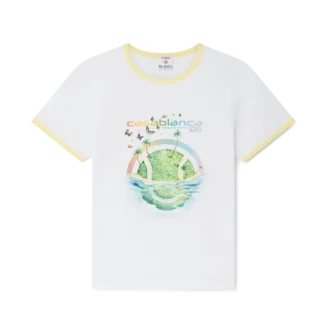 Beyond Destiny Longline Ringer Kurzarm-T-Shirt mit Shorts