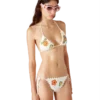 Bikini-Höschen mit Häkelmotiven
