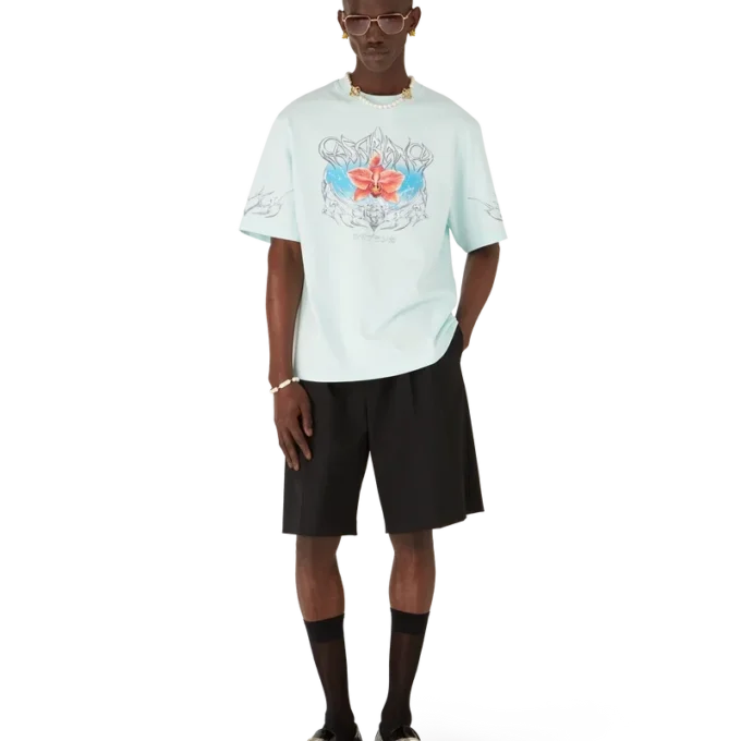 Blades Oversized-T-Shirt mit kurzen Shorts