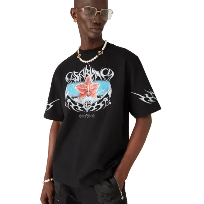 Blades Oversized-T-Shirt mit kurzen Shorts