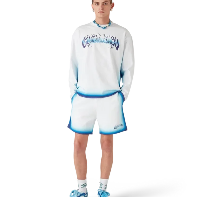 Blaue Knoten-Halskette Blaue Knoten-Halskette