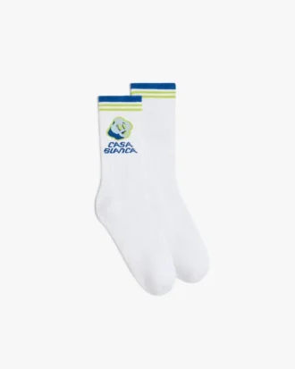 Blue Cc Smile Socken
