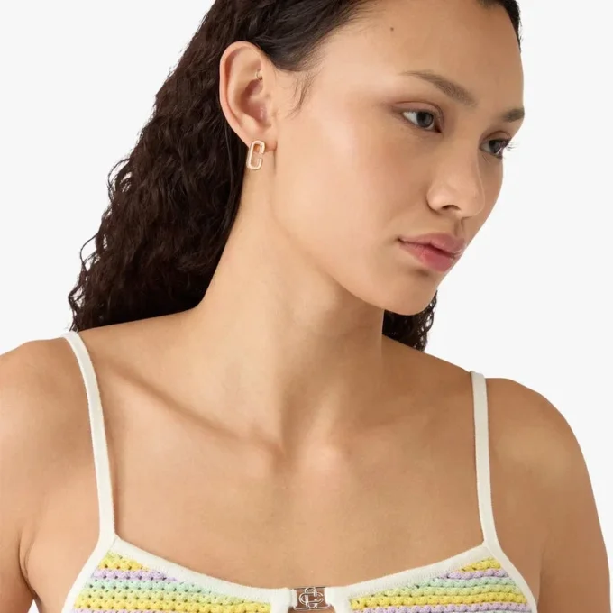 Bourgeois gestreiftes Minikleid Bourgeois gestreiftes Minikleid