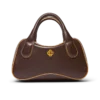 Braune Micro-Bowlingtasche