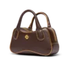 Braune Micro-Bowlingtasche
