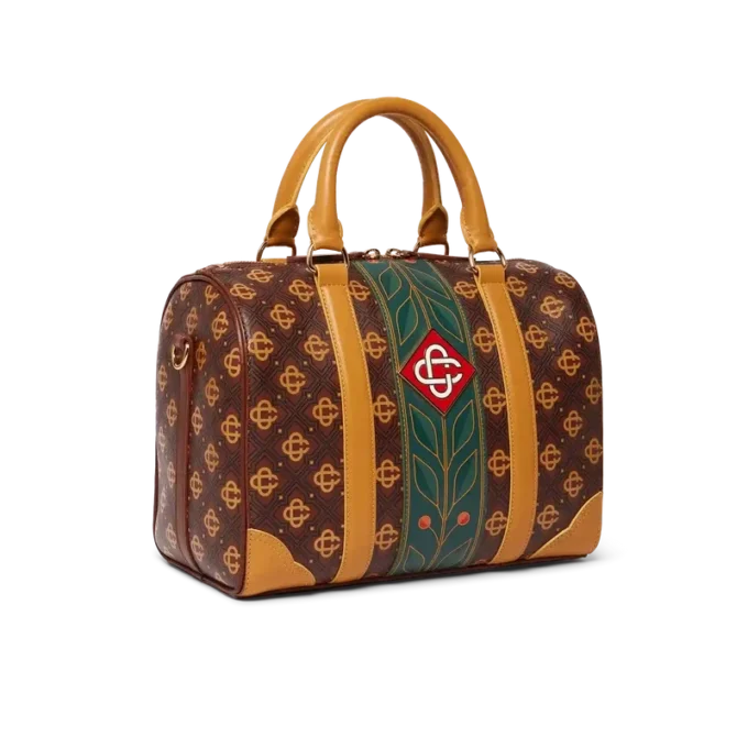 Braune Mini Monogram Weekender