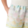 Candy Icons Seiden-Twill-Shorts