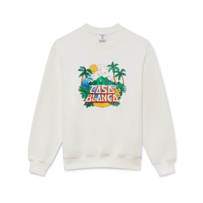 Casa Beach Wave Sweatshirt Casa Beach Wave Sweatshirt