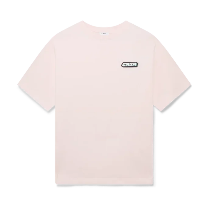 Casa Racing Oversized-Shorts mit kurzen Ärmeln