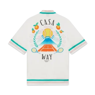 Casa Way Kurzarm-Seidenhemd