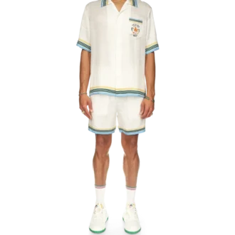 Casa Way Kurzarm-Seidenhemd