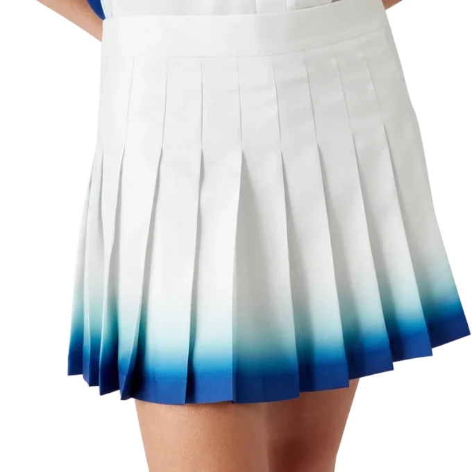 Casa Way Skate-Plisseerock aus Seide