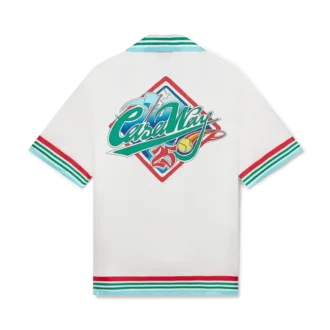 Casa Way World Series Kurzarm-Seidenhemd