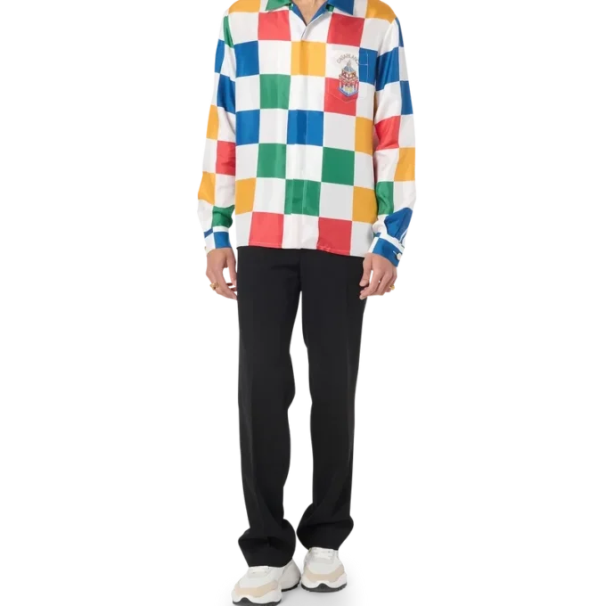 Casablanca Primary Check Hemd