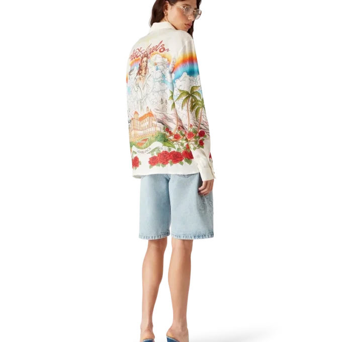 Chateau Langarm-Leinenhemd