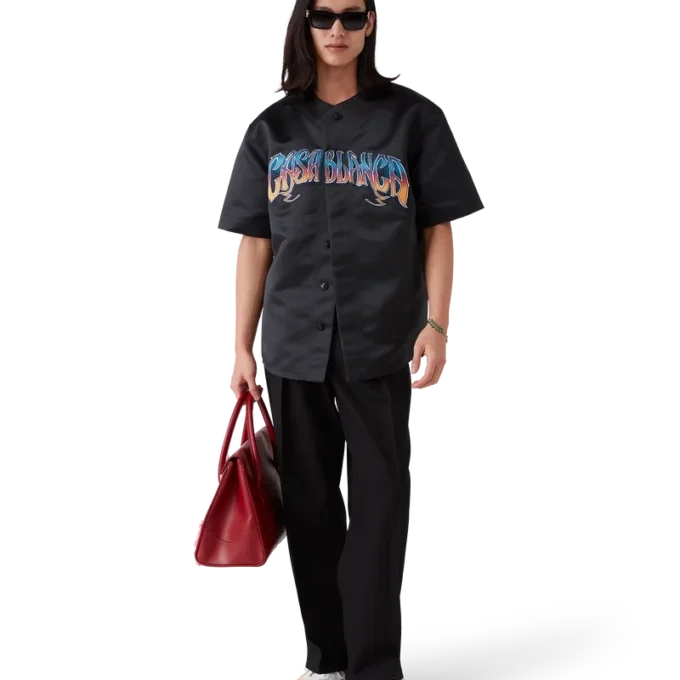 Chino-Hose mit Falten