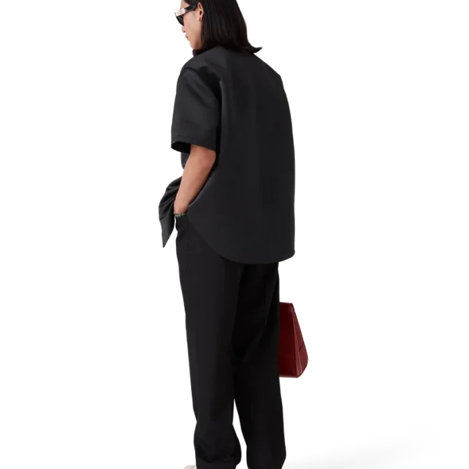 Chino-Hose mit Falten