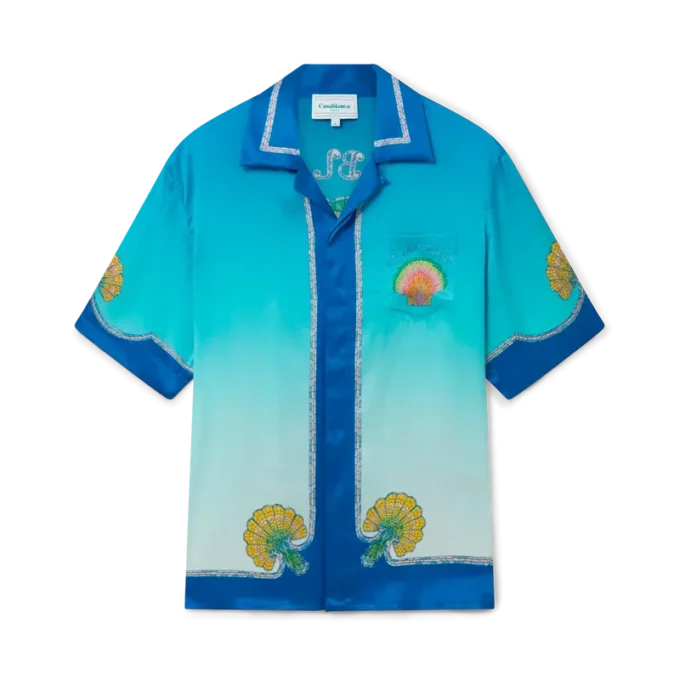Coquillage Colora Seidenhemd
