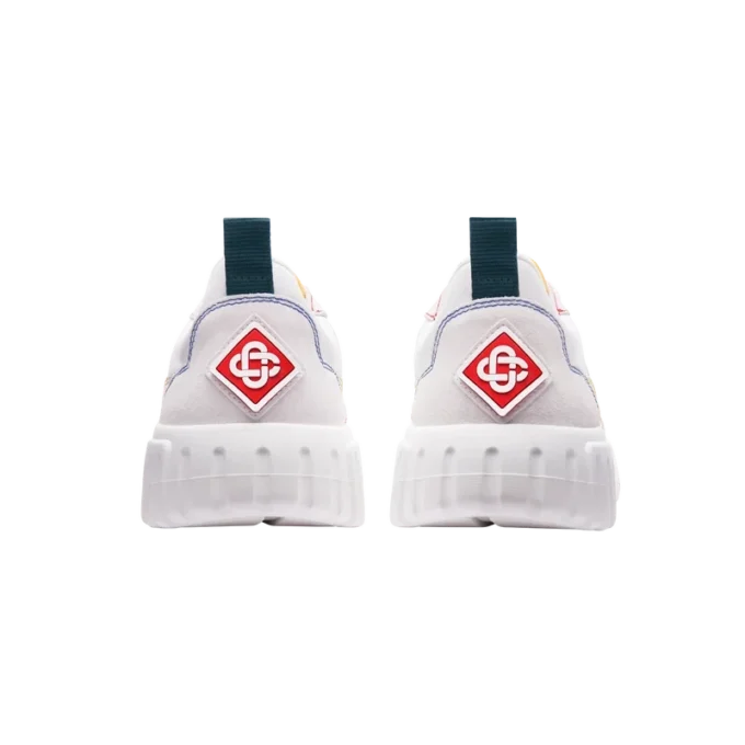 Court Sneakers für Damen in Weiß und Multicolor