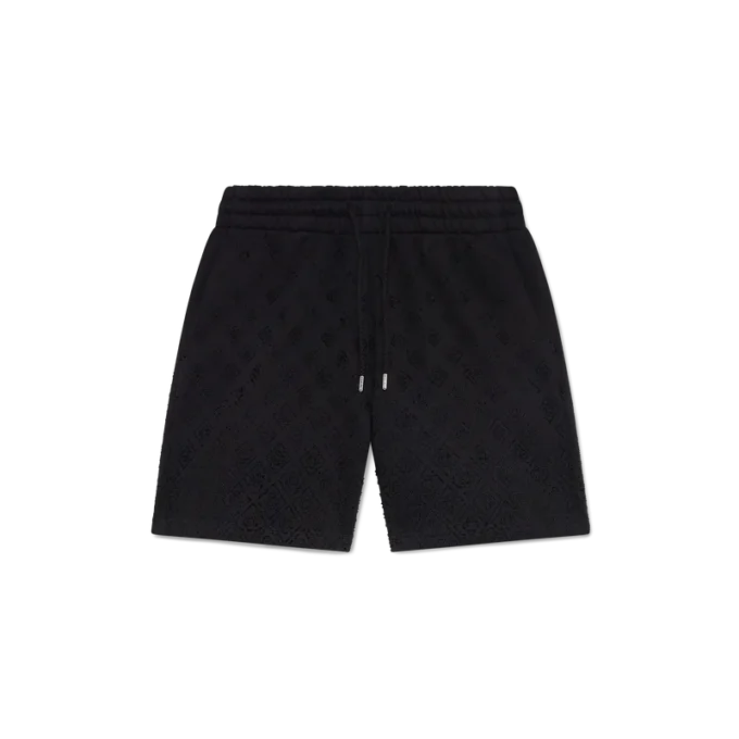 Crystal Monogram Sweatshorts