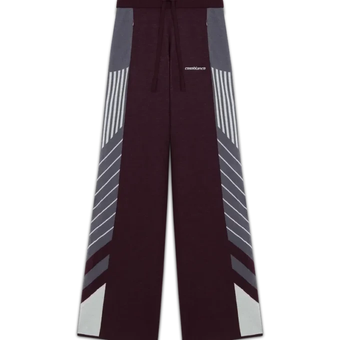 Diagonal Tennis Merino-Hose