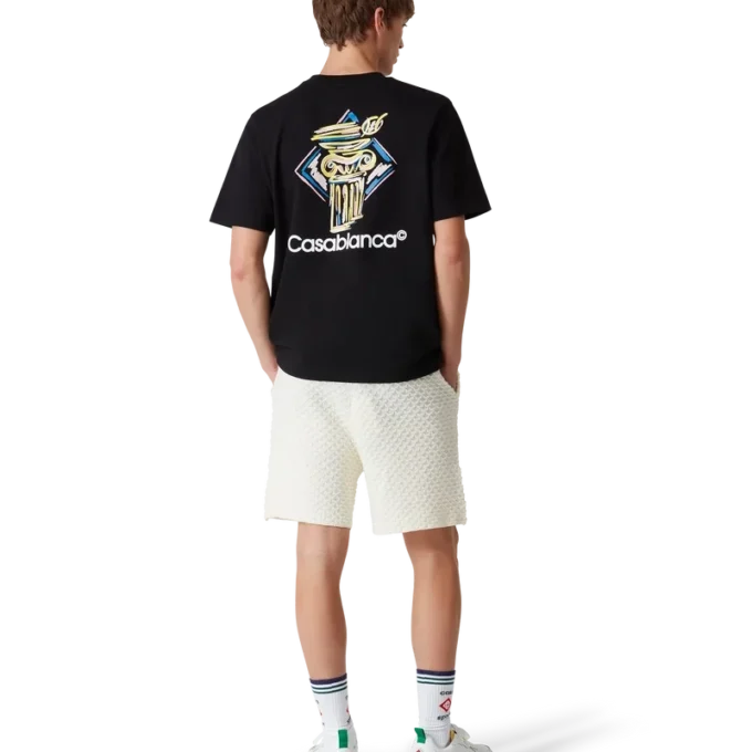 Diamond Column Kurzarm-T-Shirt