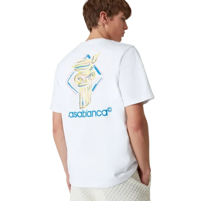 Diamond Column Kurzarm-T-Shirt