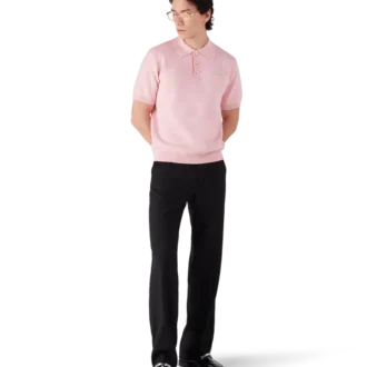 Doppelseitiges Kurzarm-Poloshirt