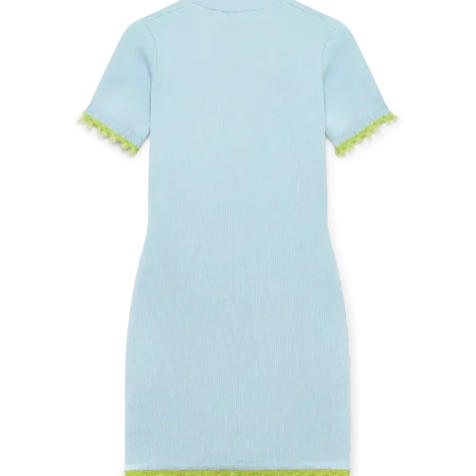 Doppelseitiges Merino-Minikleid Doppelseitiges Merino-Minikleid