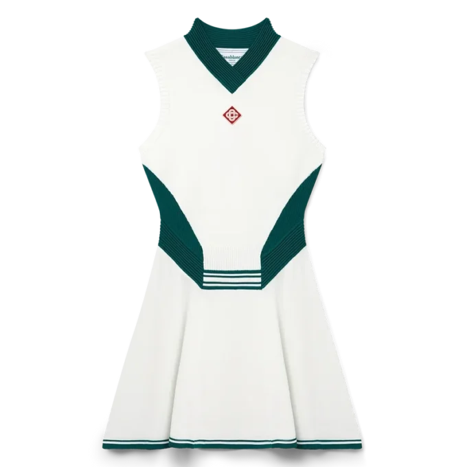 Drapiertes Tenniskleid