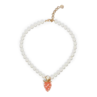 Erdbeer-Halskette