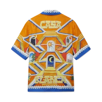 Escalier Infini Seidenhemd