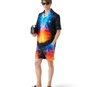 Farbverlauf-Frottee-Hemd