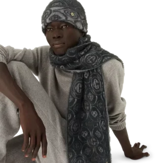 Flauschiger Monogram-Mohair-Schal