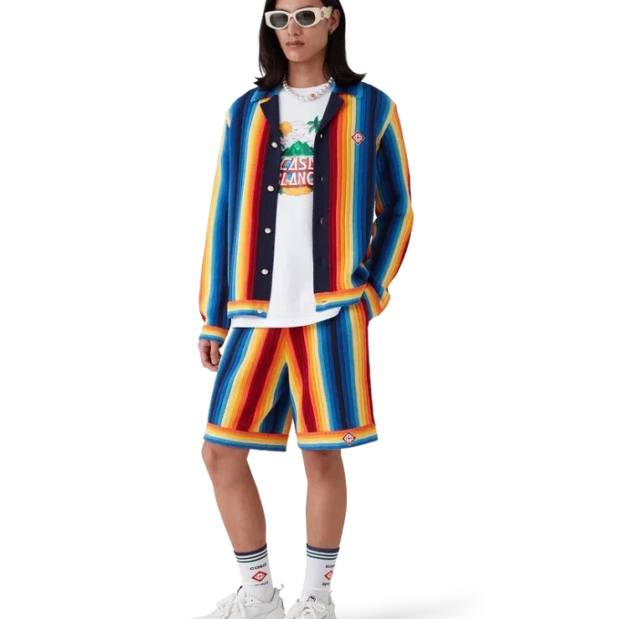 Frottee-Jacke mit Farbverlauf Frottee-Jacke mit Farbverlauf