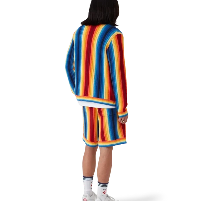 Frottee-Jacke mit Farbverlauf Frottee-Jacke mit Farbverlauf