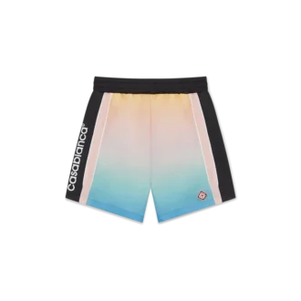 Fußball-Shorts mit Pastell-Farbverlauf