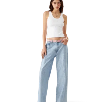 Geripptes Jersey-Tanktop