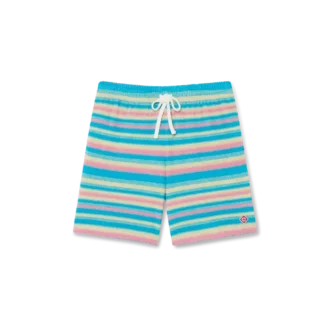 Gestreifte Frottee-Shorts