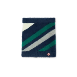 Gestreifter, flauschiger Rock