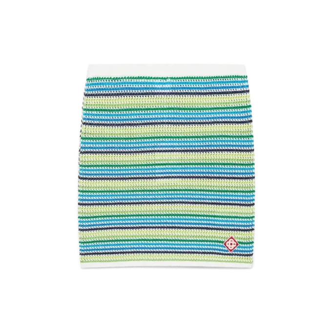 Gestreifter Minirock